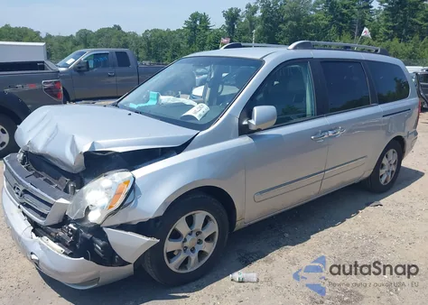 2007 Hyundai Entourage Gls/Limited/Se из США, поврежденный, VIN KNDMC233376013312